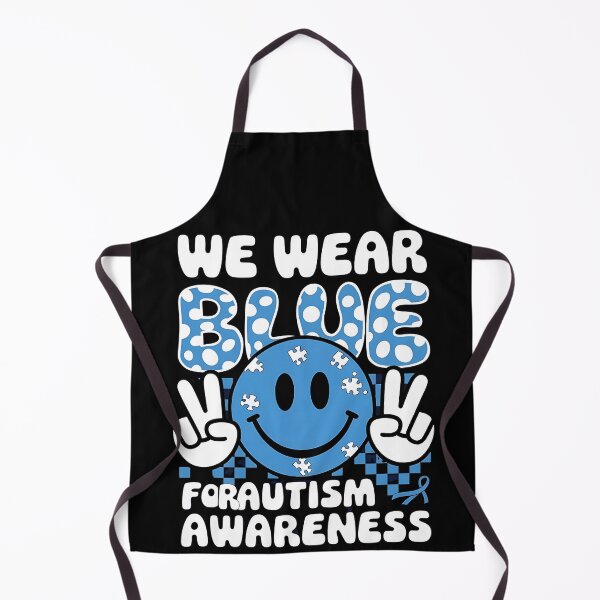 Item preview, I Wear Blue For my son Autism Awareness men women kids mom, autism awareness month designed and sold by BLZART.