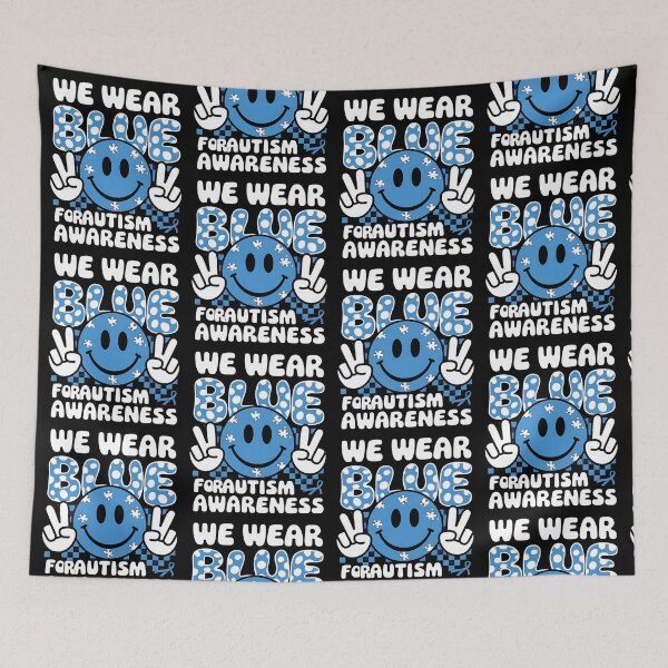 Item preview, I Wear Blue For my son Autism Awareness men women kids mom, autism awareness month designed and sold by BLZART.