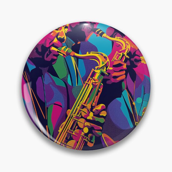 Item preview, Neon Jazz Trio – Explosive Saxophone Harmony designed and sold by djovan.