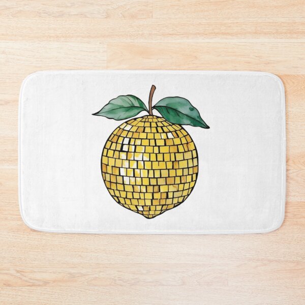 Item preview, Lemon Disco Ball | Watercolor Mosaic Aesthetic designed and sold by EmeryJH.