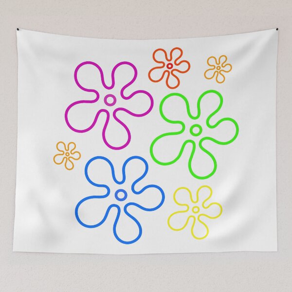 Item preview, SpongeBob Bikini Bottom Flowers designed and sold by DibujandoPorfa.