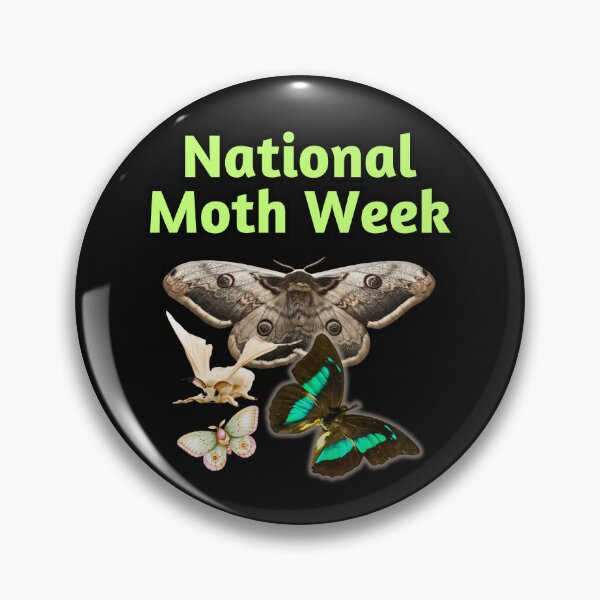 Item preview, Celebrate National Moth Week Colorful Design designed and sold by EarthArtDesigns.