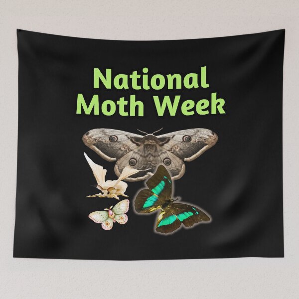 Item preview, Celebrate National Moth Week Colorful Design designed and sold by EarthArtDesigns.