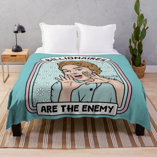 Item preview, Billionaires are the Enemy designed and sold by Unhinged Heather.