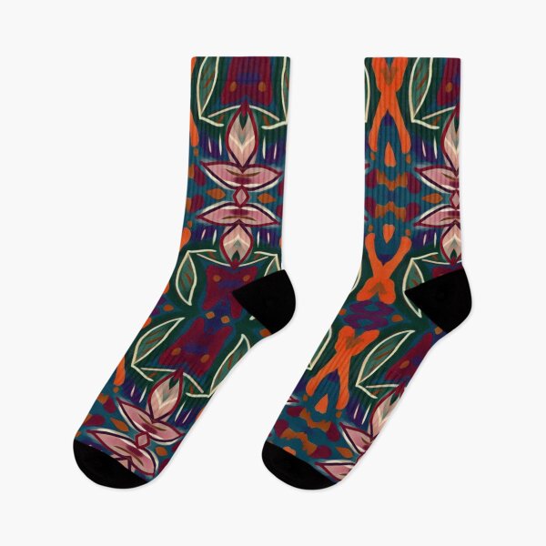 Item preview, Unique Abstract Jungle Print designed and sold by Leufia.