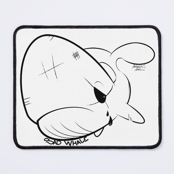 Item preview, “Sad Whale” – A Tale of Resilience designed and sold by ArtisticAxel-.