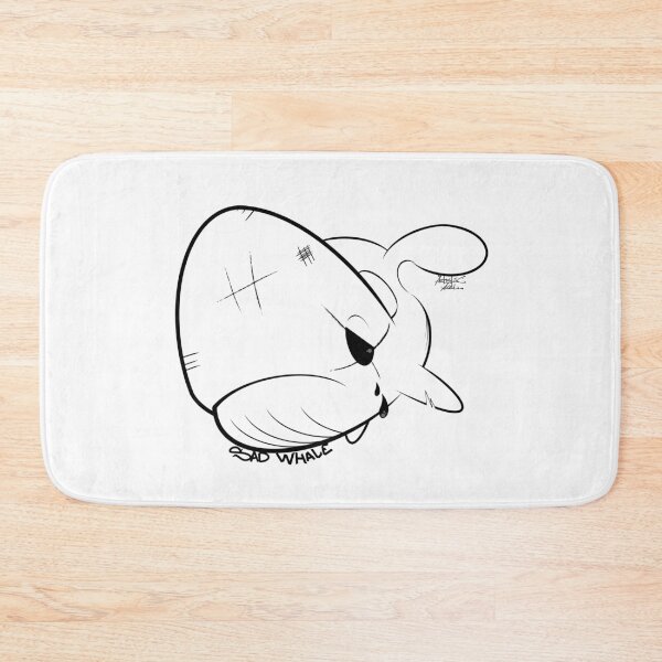 Item preview, “Sad Whale” – A Tale of Resilience designed and sold by ArtisticAxel-.