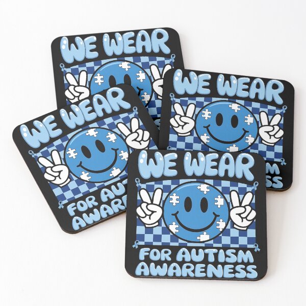 Item preview, I Wear Blue For my son Autism Awareness men women kids mom, autism awareness month designed and sold by BLZART.
