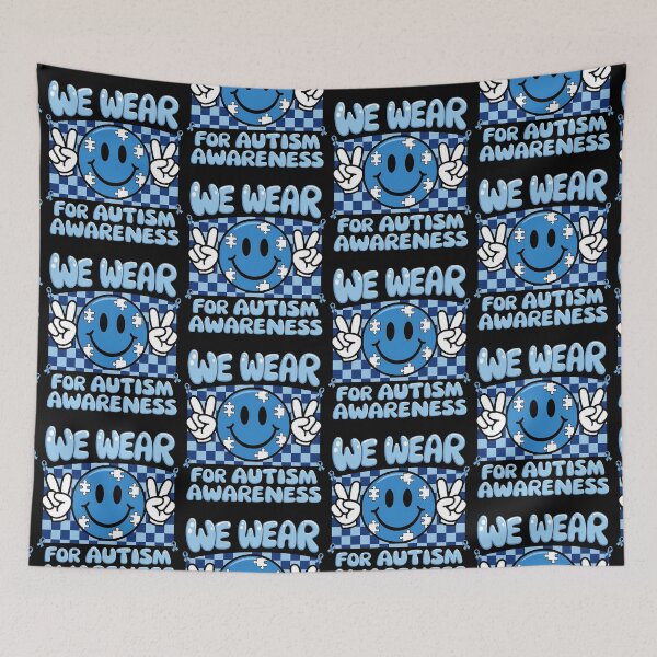Item preview, I Wear Blue For my son Autism Awareness men women kids mom, autism awareness month designed and sold by BLZART.