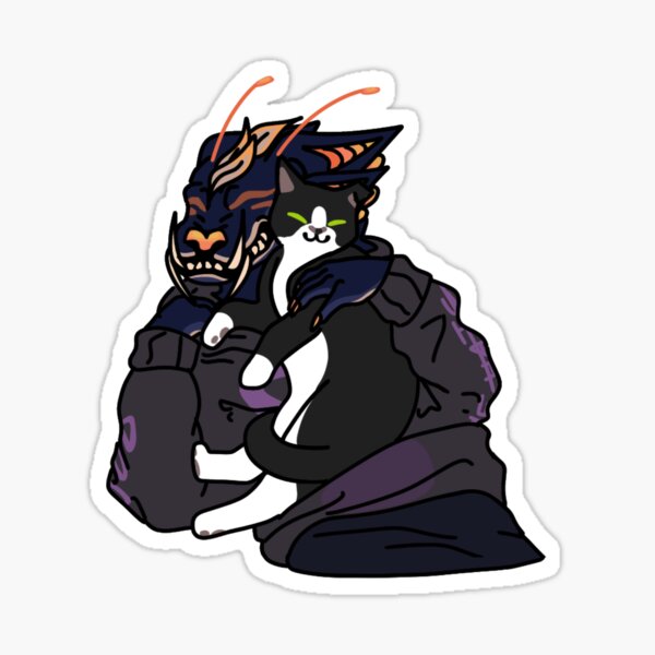 Item preview, Billy Cuddle With Misfit Sticker designed and sold by LiminalMeow.