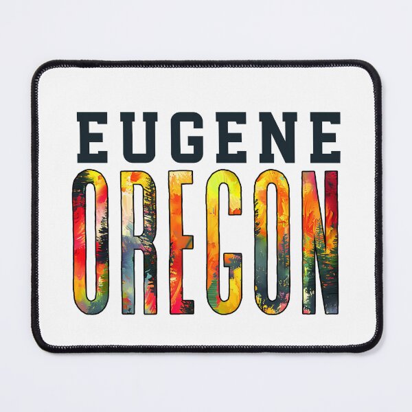 Item preview, Eugene Oregon (Vibrant) designed and sold by Whackadoodletee.