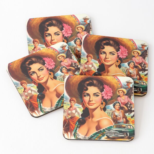 Item preview, Retro Country Pin-up designed and sold by PulpVintage.