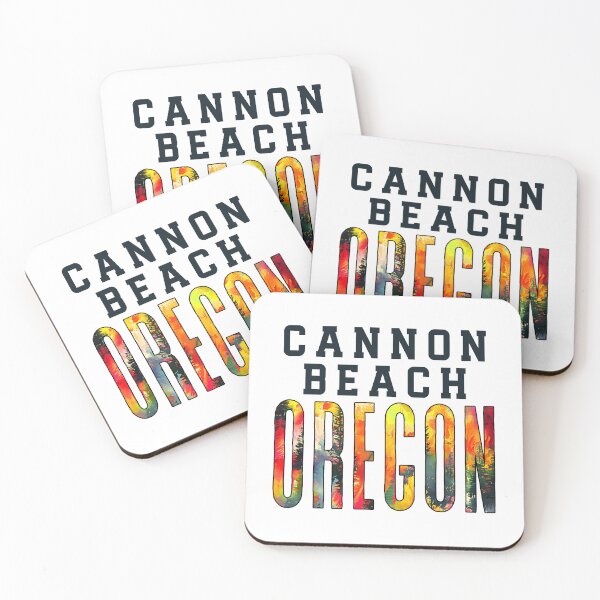 Item preview, Cannon Beach Oregon (Vibrant) designed and sold by Whackadoodletee.