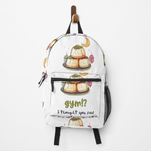 Item preview, Eid Vibes: Maamoul Over Gym | Pistachio Perfection, Crescent Moon & Lanterns designed and sold by FUNqoosh.