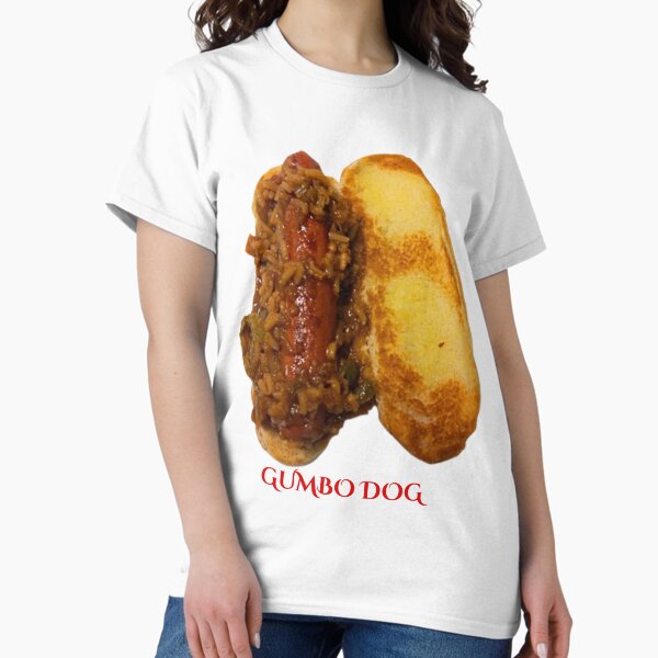 Item preview, Gumbo Hot Dog designed and sold by trailsitravel.