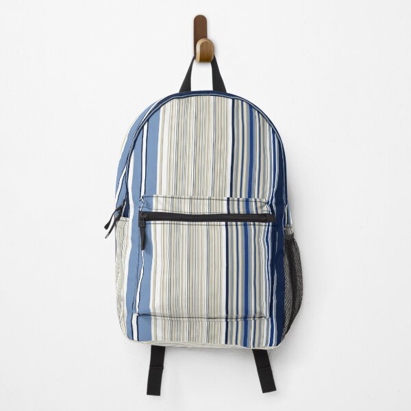 Item preview, Indigo Blue Folk Stripe Pattern Seamless Repeat designed and sold by Sharon Schwalbe.