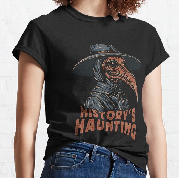 Item preview, History's Haunting – Plague Doctor Art designed and sold by AK-STORE-ART.