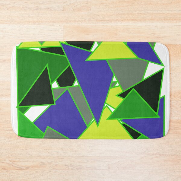 Item preview, Unorganized Colored Triangles  Pattern designed and sold by design2xstudio.
