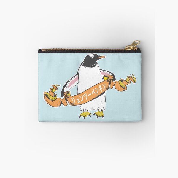 Item preview, Gentoo pinguin Japanese Kanji Characters designed and sold by piedaydesigns.