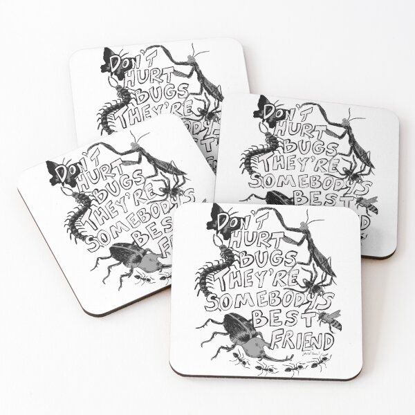 Item preview, Don’t Hurt Bugs They’re Somebody’s Best Friend designed and sold by freckledfreak.