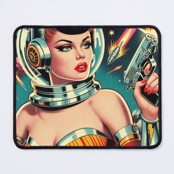 Item preview, Vintage Astronaut Girl designed and sold by PulpVintage.