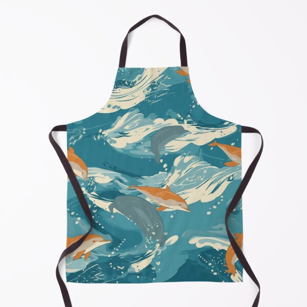 Item preview, A family of dolphins freely traveling the sea designed and sold by ModHaven.