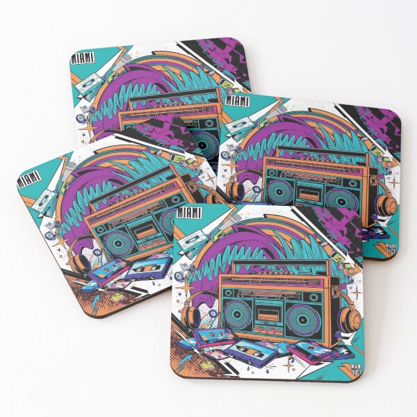 Item preview, Miami Vice: Retro Soundwave designed and sold by Mosaic by M.