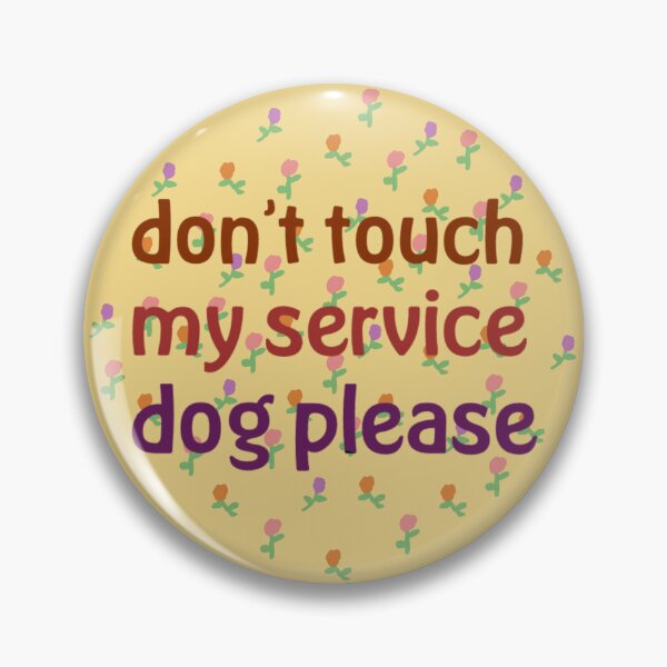Item preview, Don't Touch My Service Dog designed and sold by gwyntism.