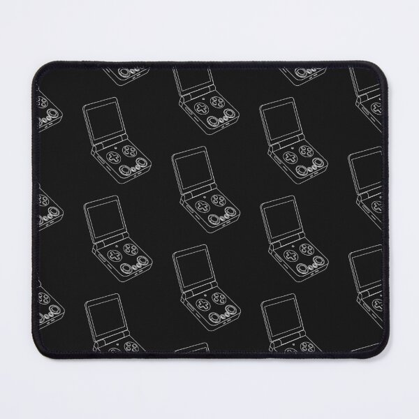 Item preview, M Flip - Retro Game Console - White Outline designed and sold by RetroGDesigns.