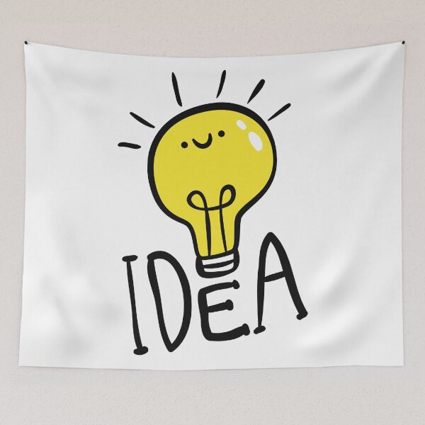 Item preview, Idea bulb sticker designed and sold by bainermarket.