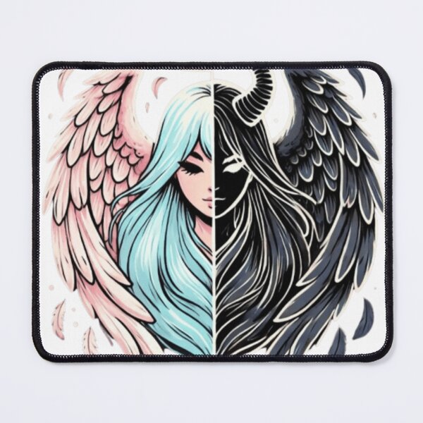 Item preview, Angel vs. Demon Split designed and sold by Kellieschic.