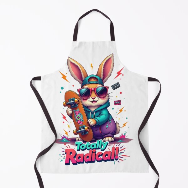Item preview, Totally Radical Bunny Design designed and sold by 80ssinto90s.