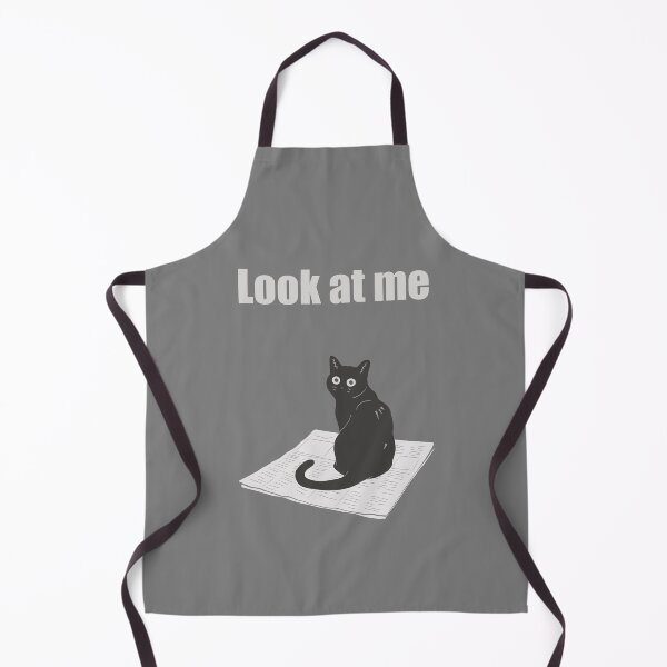Item preview, Humorous cat art : Look at me Gray version designed and sold by TheGrandLordCat.