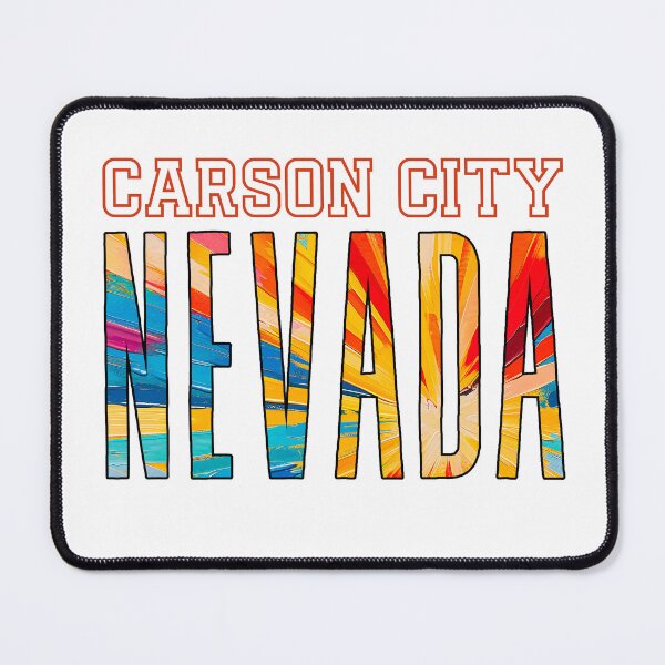 Item preview, Carson City Nevada (Sunburst) designed and sold by Whackadoodletee.