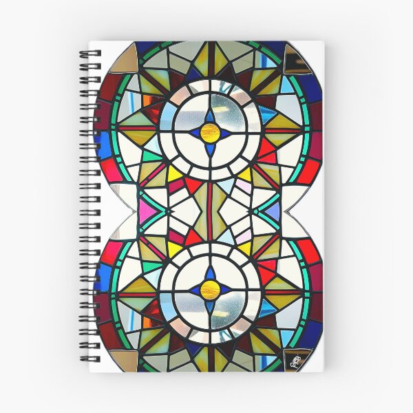 Item preview, Two soul in one body - Stained Glass Reflections Geometric designed and sold by Atarac.