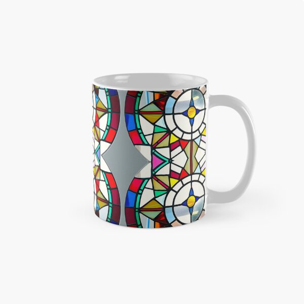 Item preview, Two soul in one body - Stained Glass Reflections Geometric designed and sold by Atarac.