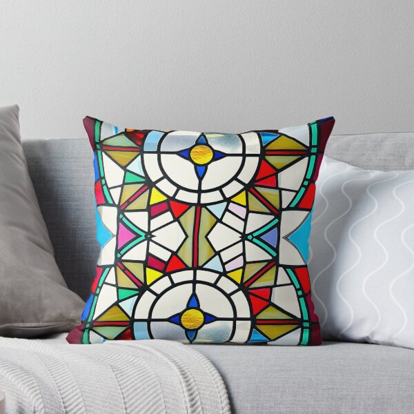 Item preview, Two soul in one body - Stained Glass Reflections Geometric designed and sold by Atarac.