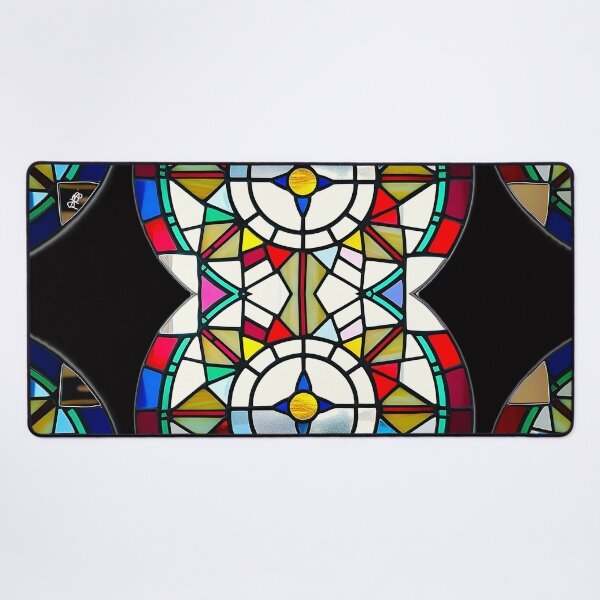 Item preview, Two soul in one body - Stained Glass Reflections Geometric designed and sold by Atarac.