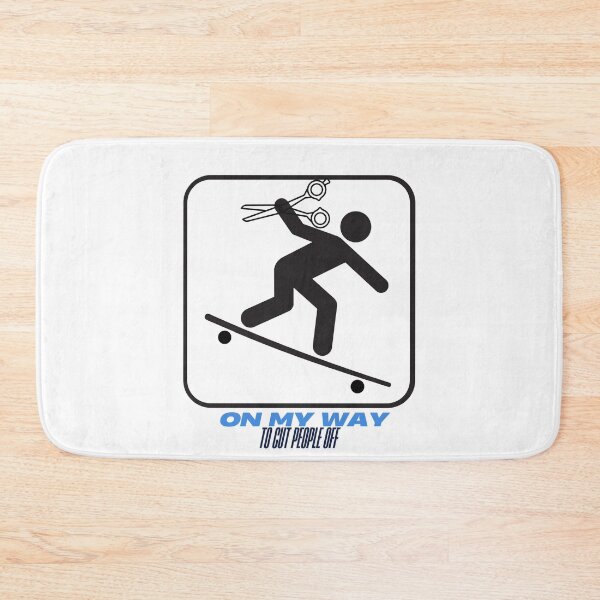 Item preview, on my way to cut people off designed and sold by mandaloryan.
