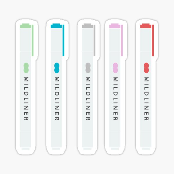 ensemble de couleurs fraîches Sticker