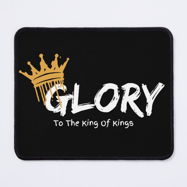 Item preview, Glory to the King of Kings – Crown Design designed and sold by Kingdom-Mindset.