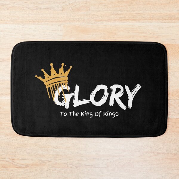Item preview, Glory to the King of Kings – Crown Design designed and sold by Kingdom-Mindset.