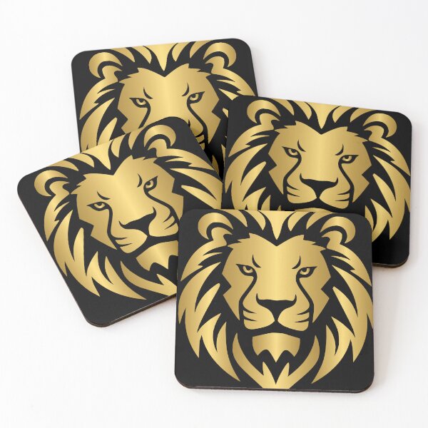 Item preview, Fearless Golden Lion – Strength and Power Design designed and sold by Kingdom-Mindset.