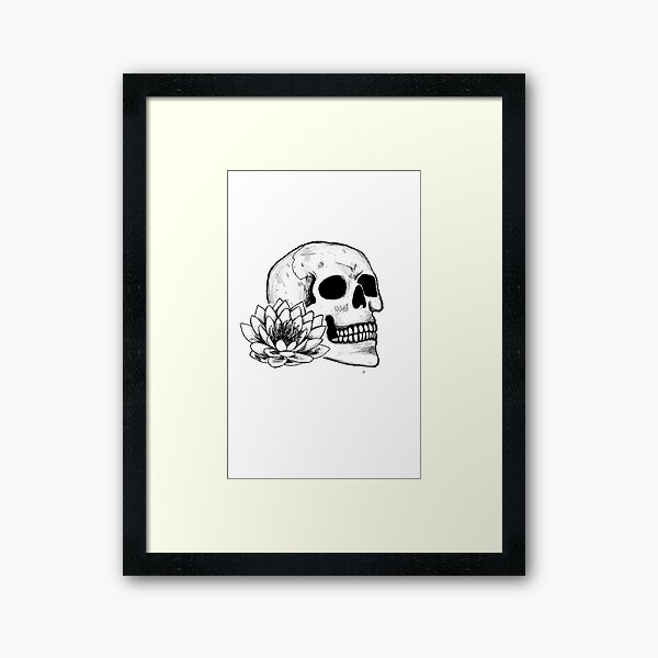 Item preview, Skull Lotus designed and sold by RedJinx.