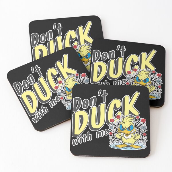 Item preview, Don't Duck with me, mad duck designed and sold by ColorWheelDsign.