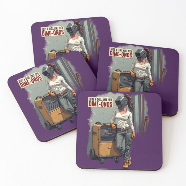 Item preview, Just A Girl And Her Dime-onds designed and sold by IronInkClothing.