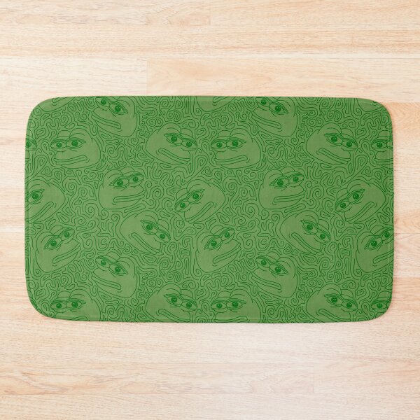 Item preview, Pepe Green Repeat Squiggle Pattern designed and sold by KatelynMitalski.