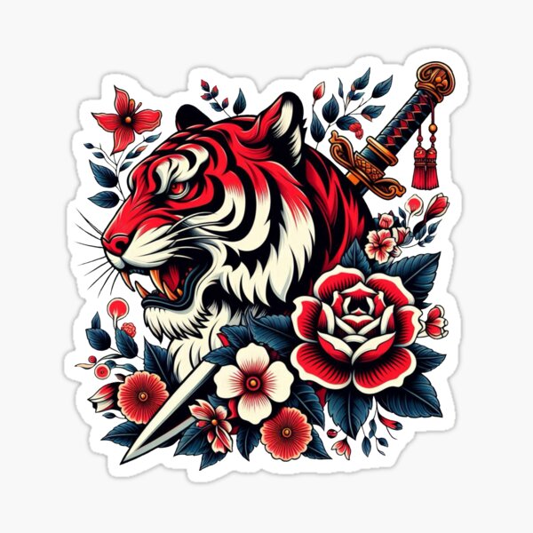Item preview, The Tiger and the Blade designed and sold by Black Ivy.