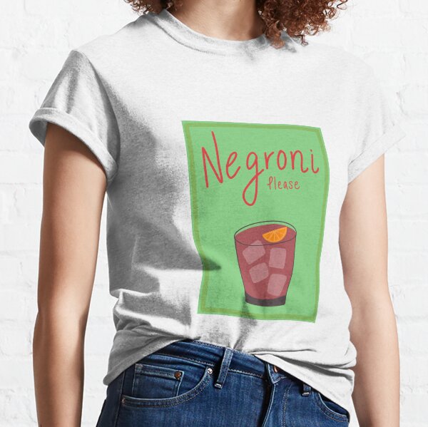 Item preview, Negroni Drink Print  designed and sold by Hannahbanana003.