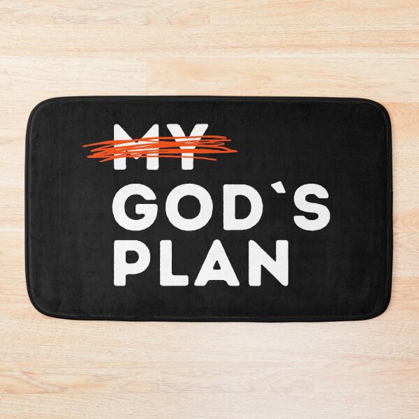 Item preview, My Plan, God’s Plan – Faith and Trust Design designed and sold by Kingdom-Mindset.